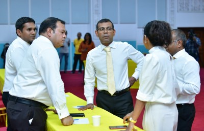 އެމްޑީޕީގެ ރައީސް ކަމަށް ނަޝީދު ކުރިމަތިލައްވައިފި