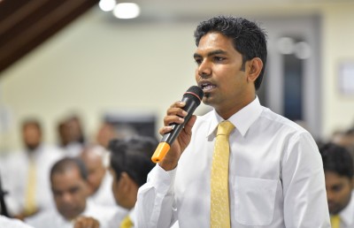 ޝިފާޒު ކުރިމަތިލައްވަނީ އެމްޑީޕީގެ އެއްބައިވަންތަކަން ދަމަހައްޓައިދޭން
