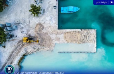 އިހަވަންދޫ ބަނދަރު ތަރައްގީކުރުމުގެ މަޝްރޫއު ނިމެނީ