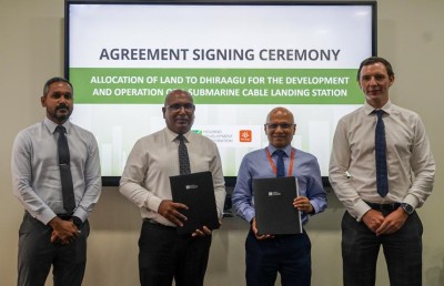 ސަބްމެރިން ކޭބަލްގެ ލޭންޑިން ސްޓޭޝަން އެޅުމަށް ދިރާގުން ބިމެއް ހޯދައިފި