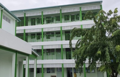 ކާށިދޫ ސްކޫލުގެ އާ އިމާރާތް ބޭނުންކުރަން ފަށައި އެއްދަންފަޅި އަށް ކިޔަވައިދޭން ފަށައިފި
