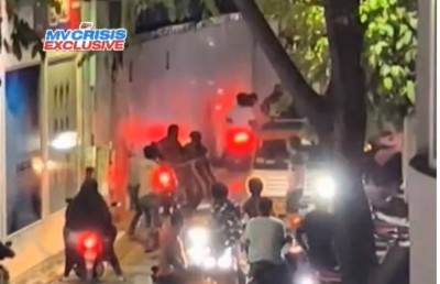 ރޭ ވެސް މާލޭގައި މާރާމާރީއެއް، ތިން މީހަކު ހައްޔަރުކޮށްފި