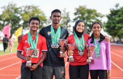 އެންމެ މޮޅު އެތުލީޓުންނަކީ ސާއިދު، ހިމްނާ، އަޔާން، ދާނާ