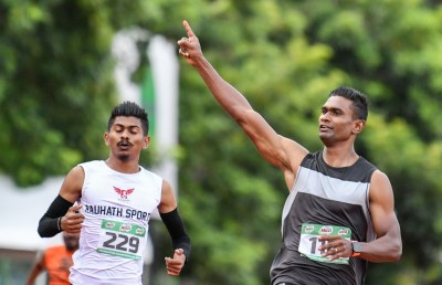 100 މީޓަރުގައި ސާއިދު އާއި ހިމްނާ އެއްވަނަ މަގާމު ދަމަހައްޓައިފި
