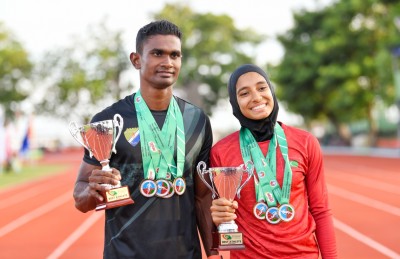 އެންމެ މޮޅު އެތުލީޓުންނަކީ ސާއިދު، ހިމްނާ، އަޔާން، ދާނާ
