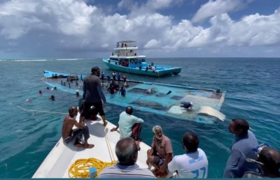 ލަންދޫ ބޯޓު ފުންކޮށް ގާފަރު ފަޅަށް ވައްދައިފި، ސަލާމަތްވީ މަދު މުދާކޮޅެއް
