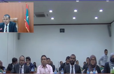 ހެކިވެރިޔަކަށް ވާތީ ޔާމީންގެ ޝަރީއަތުން މެންބަރު ސައީދު ނެރެފި