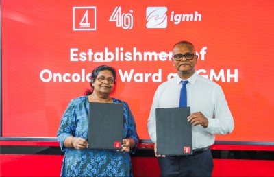 އައިޖީއެމްއެޗްގައި ކެންސަރު ބަލީގެ ވޯޑެއް ހަދަން ބީއެމްއެމްއެލް އިން 3.5 މިލިއަން ދެނީ