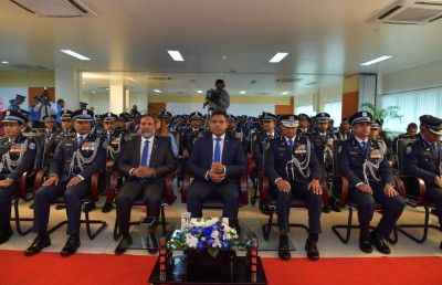 ފުލުހުންގެ ހުވައާ އެއްގޮތަށް ރައްޔިތުންނަށް ހިދުމަތްދޭން ނައިބު ރައީސް އެދިވަޑައިގެންފި