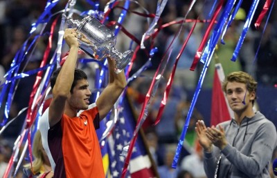 ޔޫއެސް އޯޕަން ކާމިޔާބުކޮށް އަލްކަރާޒް ދުނިޔޭގެ އެއް ވަނައަށް