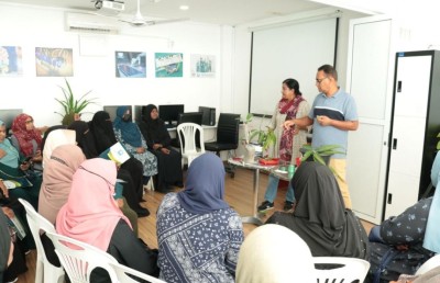 މާލެ ސަރަހައްދުގެ ގެތަކުގައި ގަސް ހައްދާ މީހުންނަށް އެމްއައި ކޮލެޖުގެ ތަމްރީނު ޕްރޮގްރާމެއް