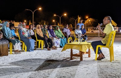 ރައީސްކަން ކޮށްގެން އަނެއްކާވެސް ލިބޭނީ ބޮނޑިއެއް، ބަރުލަމާނީ ކާމިޔާބުވާނެ: ނަޝީދު