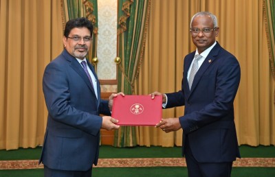 އެމެރިކާގައި ހުންނަވާ ދިވެހި ސަފީރަކަށް ޣަފޫރު ހަމަޖައްސަވައިފި