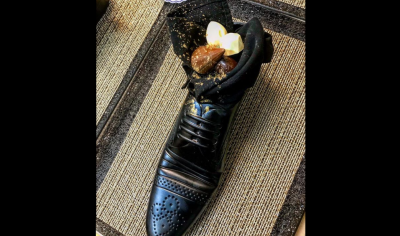 ޖަޕާނުގެ ބޮޑުވަޒީރަށް ނަތަންޔާހޫ ދެއްވި ޖާފަތުގައި ކެއުން އަޅާފައިހުރީ ބޫޓަކަށް!