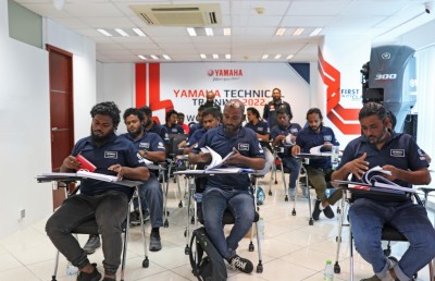 ޔަމަހާ ޓެކްނިކަލް ތަމްރީން ޕްރޮގްރާމެއް ރާއްޖޭގައި ފަށައިފި