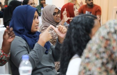 ސައިން ލެންގުއެޖް ކުރިއެރުވުމަށް ބީއެމްއެލްގެ އެހީ
