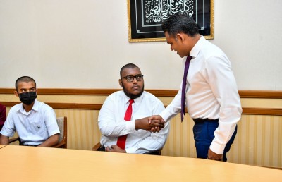 ސައުދީ މުބާރާތުގައި ރާއްޖެ ތަމްސީލުކުރި ކުދިންނާ ނައިބު ރައީސް ބައްދަލުކުރައްވައިފި