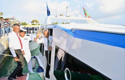 އާރުޓީއެލް ފެރީ ތަޖުރިބާކުރައްވައި ރައީސް ދިއްދު އަށް