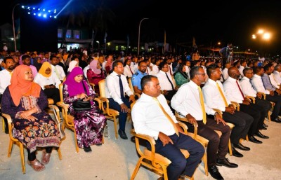 ބާރު ދުވެއްޔަކާ އެކު މި ހުޅުވުނީ ތަރައްގީގެ މައި ދޮރާށި: ރައީސް