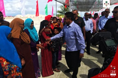 ރައްޔިތުންނަށް ކޮށްދޭންޖެހޭ ކަންކަން ކޮށްދިނުމަށް އަދިވެސް ދަރަންޏަށް ފައިސާ ނަގާނަން: ރައީސް ޔާމީން
