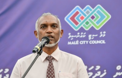 ލޭންޑް ޔޫސް ޕްލޭން ފާސްނުކޮށް، މާލޭގެ ތަރައްގީ އޮތީ ހިފަހައްޓާފައި: މުއިއްޒު