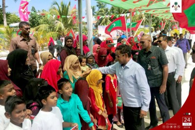 މާލެ އަތޮޅުން ފަސް ފަޅެއް މި އަހަރު ޓޫރިޒަމަށް ހުޅުވާލާނަން: ރައީސް ޔާމީން