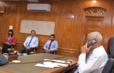 މާލެ އިން ރަށަށް ދިއުމަކީ މިހާރު ކޮށްގެން ވާނެ ކަމެއް ނޫން: އަމީން