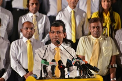 ރިޔާސީ އިންތިޚާބަށް ކުރިމަތިނުލައްވަން ރައީސް ނަޝީދު ނިންމަވައިފި