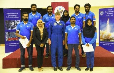 ނާސާގެ އެސްޓްރޮނޯޓްގެ ތައުރީފު ދިވެހި ސްޕޭސް ޓީމަށް