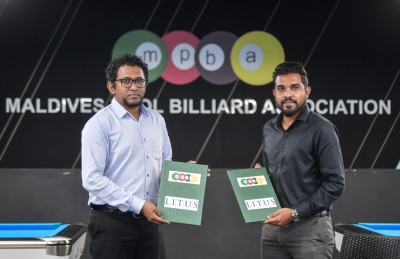 ގައުމިިިީ ބިލިއާޑް މުބާރާތުގެ މި އަހަރުގެ ޕާޓްނަރުންނަށް ވެސް މިހާރު އަދި ލިޓަސް