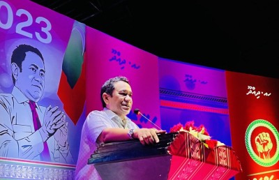 ދިއްދޫގައި އެއާޕޯޓެއް އަޅައިދޭން ޔާމީން ވައުދުވެވަޑައިގެންފި