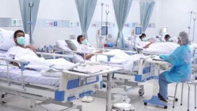 ހޮހޮޅައިން ސަލާމަތް ކުރި ކުދިން ހޮސްޕިޓަލުގައި ތިބި މަންޒަރު ފެންނަ ވީޑިއޯއެއް އާއްމުކޮށްފި