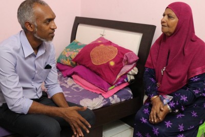 މާލެ، ވިލިމާލެ އަދި ހުޅުމާލޭގައި ޕީޕީއެމް އިން ދޮރުން ދޮރަށް ކެމްޕޭން ކުރިއަށް ގެންގޮސްފި