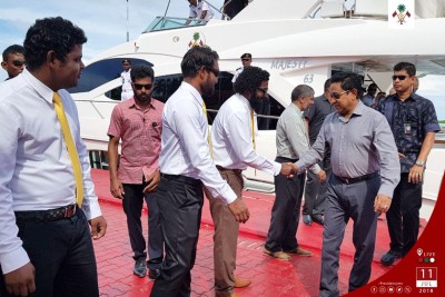 ރައީސް ތިލަދުންމައްޗަށް ފުރާވަޑައިގެންފި