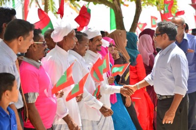 ކަންކަން ކޮށްދެނީ ވޯޓަށް ޝަރުތު ކޮށްފައެއް ނޫން: ރައީސް ޔާމީން