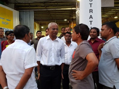 އަމިއްލަ ދަތުރުފުޅަށްފަހު ރާއްޖެ ވަޑައިގެން އިބޫ ކެމްޕޭނަށް