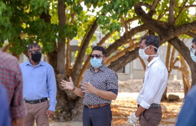 ކޮވިޑް-19: މިނިސްޓަރު އަމީނާއި އިސް ޓީމެއް ނަރުދު އަށް