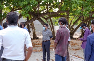 ކޮވިޑް-19: މިނިސްޓަރު އަމީނާއި އިސް ޓީމެއް ނަރުދު އަށް