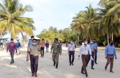 ކޮވިޑް-19: މިނިސްޓަރު އަމީނާއި އިސް ޓީމެއް ނަރުދު އަށް