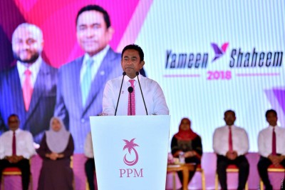 އިބޫ ވިދާޅުވި ހަމަހަމަ ތަރައްގީގެ ވާހަކައަށް ރައީސް ޔާމީންގެ ވަރުގަދަ ރައްދެއް
