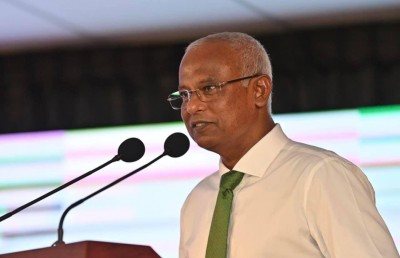 ޗާގޮސްގެ މައްސަލަ ފާހަގަކޮށް ރައީސް ވިދާޅުވީ ދެމޫނުގެ ވެރިޔަކަށް ނުވުމަށާއި ދޮގު ވާހަކަ ނުދެއްކުމަށް