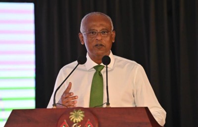 ޗާގޮސްގެ މައްސަލަ ފާހަގަކޮށް ރައީސް ވިދާޅުވީ ދެމޫނުގެ ވެރިޔަކަށް ނުވުމަށާއި ދޮގު ވާހަކަ ނުދެއްކުމަށް