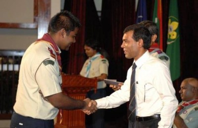 އެންމެ ޒުވާން ސްކައުޓް ޗީފް ކޮމިޝަނަރަކަށް މައީދު