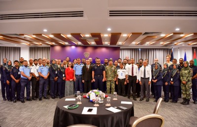 ރާއްޖޭގެ ފުރަތަމަ ބޯޑާ ސެކިއުރިޓީ ސިމްޕޯޒިއަމް ފަށައިފި