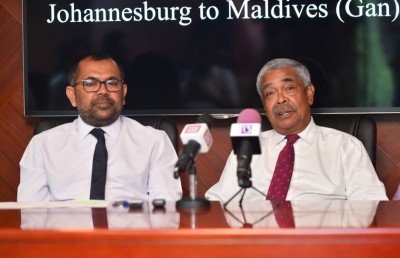 ދެކުނު އެފްރިކާ އިން ސީދާ ދަތުރުތައް ނޮވެމްބަރު މަހު ގަމަށް ފައްޓަނީ