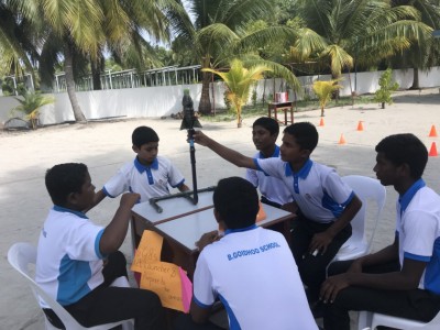 ގޮއިދޫ ސްކޫލުގެ ދަރިވަރުން "މިސައިލެއް" ޓެސްޓްކޮށްފި