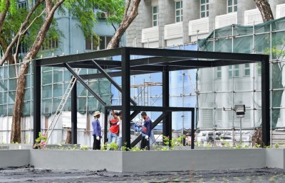 ހުރަވީ ބިލްޑިންގް ބިމުގައި ހަދާ ޕާކުގައި 226 ސައިކަލުގެ ޕާކިން ޒޯނެއް