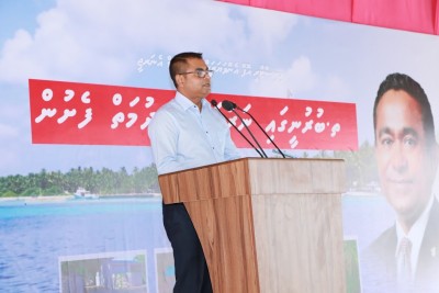 އަރިއަތޮޅަށް ކަންތައްތަކެއް ކޮށްދެއްވީ ރައީސް ޔާމީން، ގާސީމެއް ނޫން: ތޯރިގް