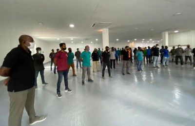 40 ދުވަހުގެ މަސައްކަތަށް ފަހު ހުޅުމާލޭގެ ހެލްތު ފެސިލިޓީ ވަރަށް އަވަހަށް ހުޅުވަނީ