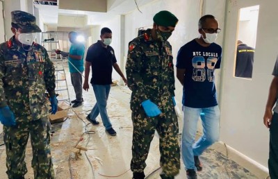 40 ދުވަހުގެ މަސައްކަތަށް ފަހު ހުޅުމާލޭގެ ހެލްތު ފެސިލިޓީ ވަރަށް އަވަހަށް ހުޅުވަނީ